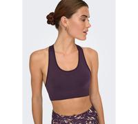 Brassiere sportivo Viola S Tinta unita