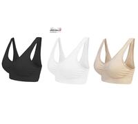 BRASSIERE TOP REGGISENO SPORT ILARY ART. 097 DONNA RAGAZZA EFETTO PUSH-UP