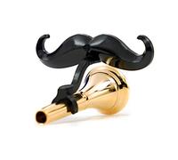 Brasstache - L'originale Clip-on Baffi per Bocchino Corno Francese (corno francese)