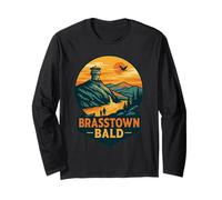 Brasstown - Camicia da montagna con torre della Georgia Maglia a Manica