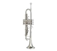 BrassTromba Strumento a tromba placcato in argento in Si bemolle per esame di performance per principianti orchestra professionale