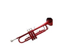 BrassTromba Strumento a tromba rossa in si bemolle per banda di ottoni esame per principianti prestazione professionale