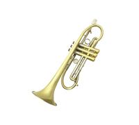 BrassTromba Strumento musicale professionale con superficie placcata oro in ottone Sib tromba professionale avanzata su misura con scatola