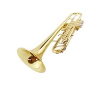 BrassTromba Strumento squisito e durevole Strumento a tromba in si bemolle per principianti e strumento a tromba entry-level