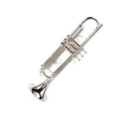 BrassTromba Tromba in Sib Tromba standard Tromba in ottone con guanti in tessuto per la pulizia per principianti dell'orchestra della banda scolastica