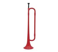 BrassTromba Tromba per giovani in Sib in plastica per giovani pionieri corno per studenti colorato strumento in ottone per principianti(Color:Red)