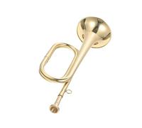 BrassTromba Tromba portatile con bocchino tromba chiamata banda scolastica tromba corno da cavalleria in ottone