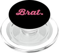 Brat. Pink BDSM gioco di ruolo Kink articolo regalo PopSockets PopGrip per MagSafe