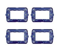 BRATEK - 4 Supporti placche per interruttori bticino - Placchette interruttori luce e frutti elettrici - Supporti compatibili con placche bticino living