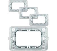 Bratek 4x Supporto 503 Compatibile con BTicino Supporto Matix 3 Moduli per Placche e Frutti della Serie Matix - Sostituisce Telaio Portafrutti BTicino 503SA - Made in Europe