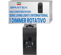 Bratek Interruttore Dimmer Compatibile BTicino LivingLight e International