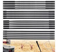 Brateuanoii 20 Pezzi Lama per Sega Scorrimento Acciaio Carbonio, Lame Sega Traforo 127mm, Lame Sega Traforo 10/15/18/24 Denti, Lama per Sega Perno con Perno, per Segare Legno Plastica Schiuma Metalli