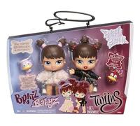 Bratz Babyz Twiins Dolls Phoebe and Roxxi - Confezione da 2 Bambole da Collezione con Animali Domestici, Bambole Carine con Abiti alla Moda - Giocattolo per bambini - Età 6+