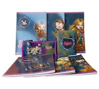 Bratz - Diario Scuola, + Tombolino 2 Zip Apribile + 6 Quadernoni