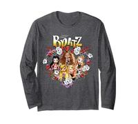 Bratz Girls in Heart Frame di telefoni e fiamme. "DRAMA MAMA" Maglia a Manica