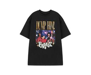Bratz Nero Dump Him T-shirt a maniche corte Donne
