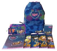 Bratz - "Zaino Scuola Big Free Time" + Astuccio 3 Zip + Diario + 6 Quadernoni