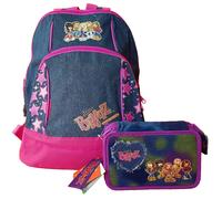 Bratz - Zaino Scuola Free Time Denim Jeans + Diario