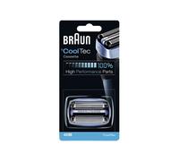 Braun Series 3 Testina Di Ricambio 40B Blu - Compatibile Con I Rasoi CoolTec, Testina di rasatura blu, Testina per rasatura, 1 testina/e, Blu, Braun, °Cooltec CT2, CT4, CT5, 20 g