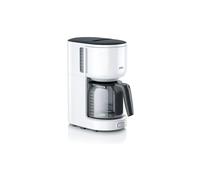 DeLonghi KF 3120 WH Libera installazione Manuale Macchina da caffè con filtro 10tazze Bianco, KF 3120 WH