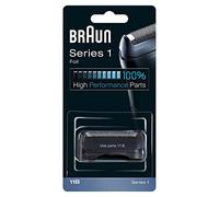 Braun 11B Testina di Ricambio per Rasoio Elettrico Uomo, Compatibile con i Rrasoi Series 1, per un Rasoio Ottimale Ogni Giorno, Nero