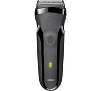 Braun Series 3 300 Rasoio Elettrico Barba, Nero/Verde Elettrico