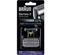 Braun Ricambio per Rasoio elettrico Lamina e Blocco coltelli per Series 3, Contour, Flex XP, Flex Integral - 31S (Serie 5000)