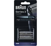 Braun Series 3 32B Testina Di Ricambio Per Rasoio Elettrico Barba - Nero - Compatibile Con I Rasoi ProSkin Braun