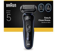 Braun 52B1000S Rasoio Ric. 3lame W&d Led Aut.50min Blu