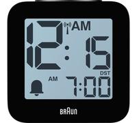 Braun 60077 Sveglia nera con grande schermo