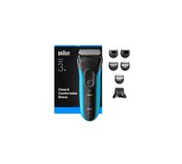 Braun 735483 Rasoio a rete Tagliacapelli Nero, Blu - Nouvo