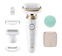 BRAUN 9071SILKEP EPILATORE RICARICABILE WETDRY 40 PIN SMART LIGHT - Tecnologia Avanzata per un'Epilazione Precisa e Confortevole