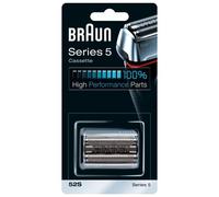 Braun Series 5 Testina di Ricambio per Rasoio Elettrico Uomo 52S Color Argento - Compatibile Con I Rasoi