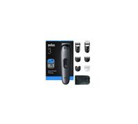 Braun AIO3540 Trimmer + Accessori Wet&Dry Colore Nero, Grigio