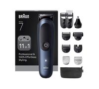 Braun AIO7540 Regolabarba e tagliacapelli universale Nero, Blu 14 Ioni di Litio
