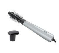 Braun Air Styler AS2.21, Leggera, Spazzola termica modellante e concentratore, 800W, 2 temperature/velocità più aria fredda, Tecnologia IONTEC, Grigio Satin, BRAS221E