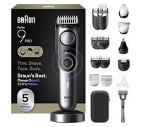 Braun All-in-One Series 9 PRO - Regolabarba elettrico da uomo, tagliacapelli, rasoio e rasoio per viso, capelli e corpo, AIO 9570 con rasoio Gillette Labs, senza fili