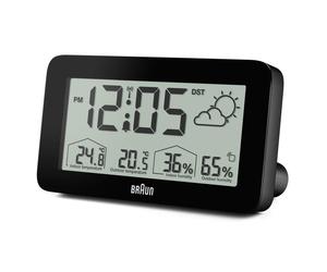 BRAUN BC 13 BP DCF STAZIONE METEO RADIOCONTR. NERO MOD. 67604 EAN 4007218676047
