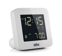 Braun BC DCF Funkwecker Multiband wei Digital Radio Controlled Alarm 67019