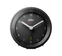 Braun BC07 Sveglia al quarzo Rotondo Nero Analogico Giallo Batteria 67009