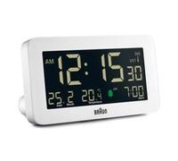 Braun BC10 Sveglia digitale Rettangolo Bianco 12/24 ore F °C LCD 67603