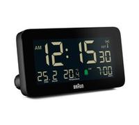 Braun BC10 Sveglia digitale Rettangolo Nero 12/24 ore F °C LCD 12/24h 67602