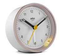 Braun BC12 Sveglia al quarzo Rosa, Bianco