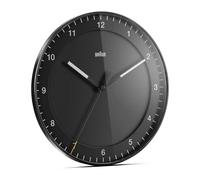 Braun BC17B orologio da parete e da tavolo Orologio al quarzo Rotondo Nero NEW