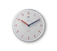 Braun BC26TW Time Teacher Analog Wall Hang Learning Clock Quartz Silent Design