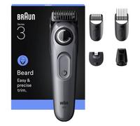Braun BeardTrimmer 3 80789789 regolabarba CA/Batteria 20 2 cm Nero