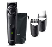 Braun BeardTrimmer 5 BT5430 regolabarba Batteria 40 2 cm Bagnato e secco Nero NEW
