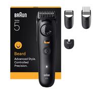 Braun Beard Trimmer 9 BT5520 Regolabarba + Accessori Bagnato e secco Colore Nero