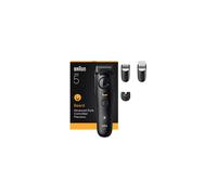 Braun Trimmer Barba Series 5 + 4 strumenti per creare il suo stile, 40 lunghezze, lama affilata, BT5520, nero