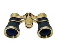 Braun 3x25 OPERA - Binocolo da teatro, colore: Oro/Nero